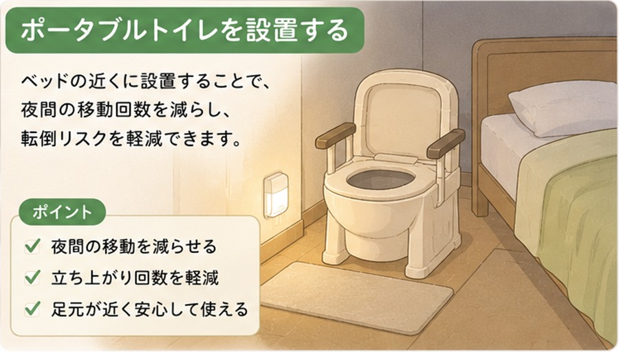 立ち上がる時によろける時の転倒予防 4